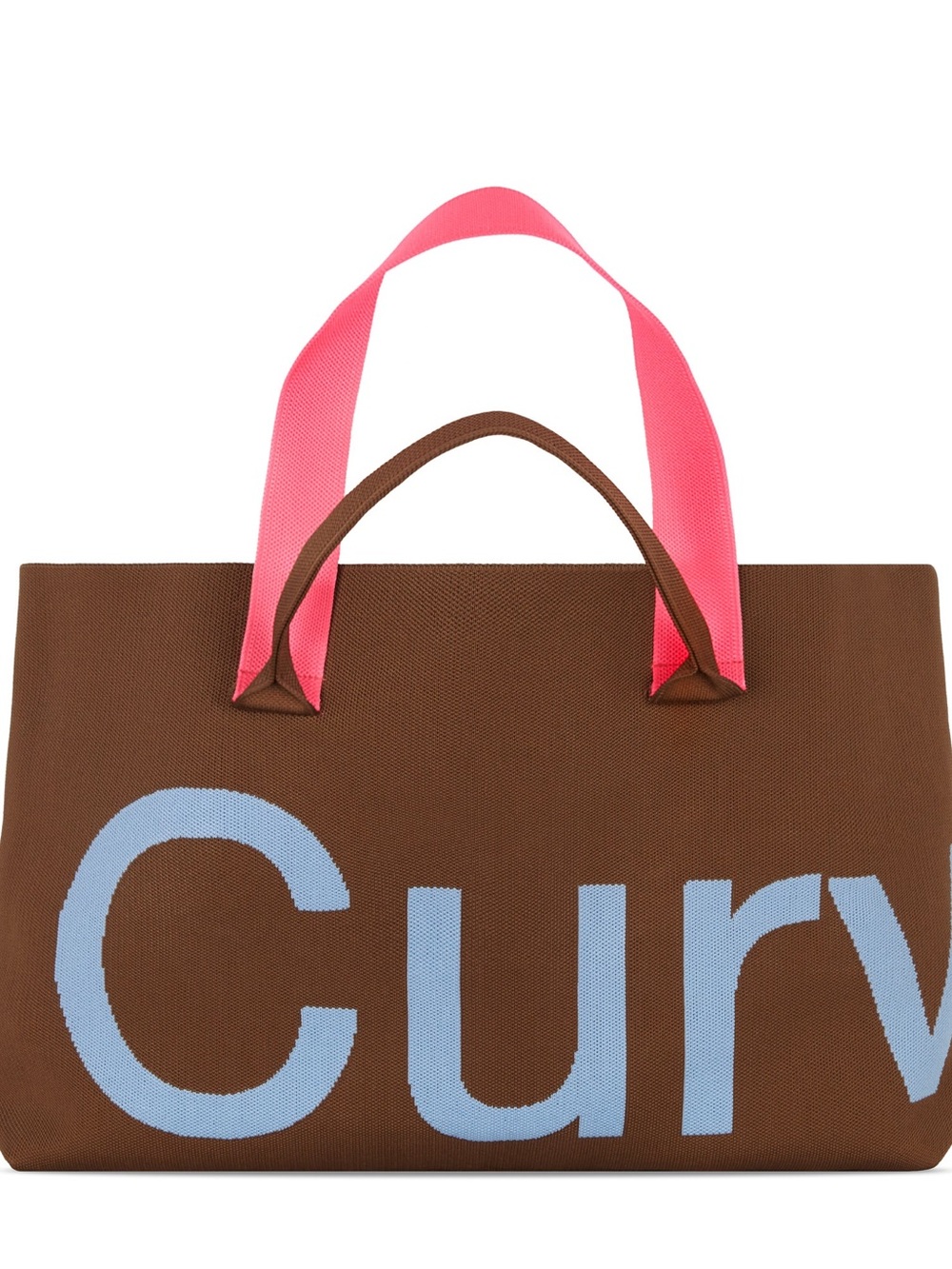 Curves by Sean Brown Curves Perforated Knit Tote- Penny